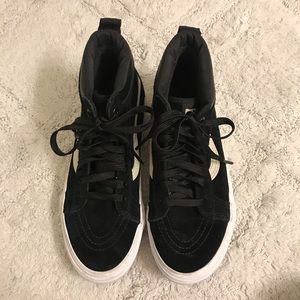 Vans high tops skate shoe